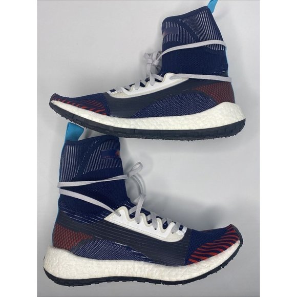 Adidas Stella McCartney Pulseboost HD MID Sneakers Running Shoes EE9460 Sz 6 - Picture 4 of 10